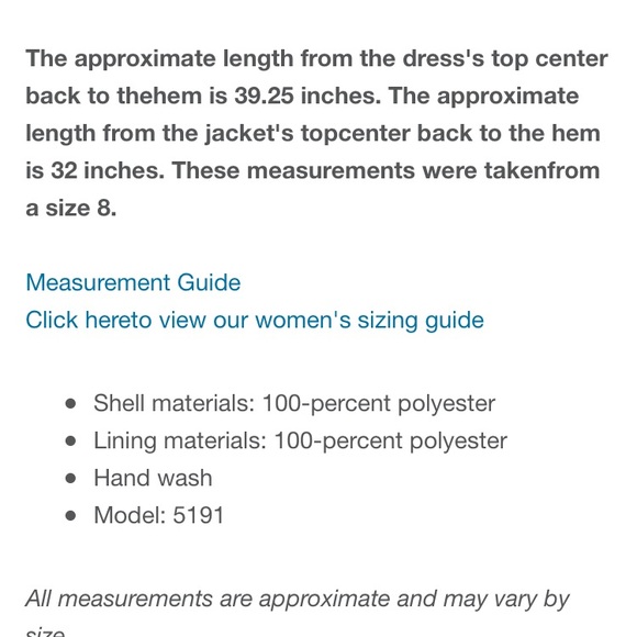 R & M Richards Lurex Draped Jacket Dress Set - Picture 6 of 6